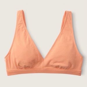 ⭐️6/$55⭐️ Victoria’s Secret PINK Loungin’ Cotton Plunge Bralette
